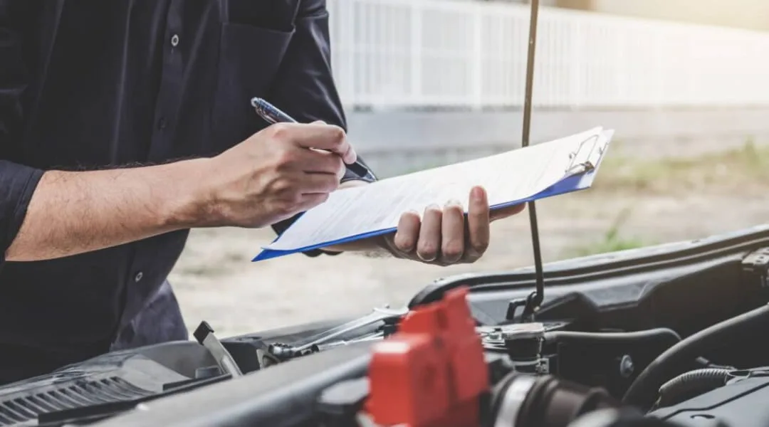 DOT Inspection on Trailer in North Dakota are